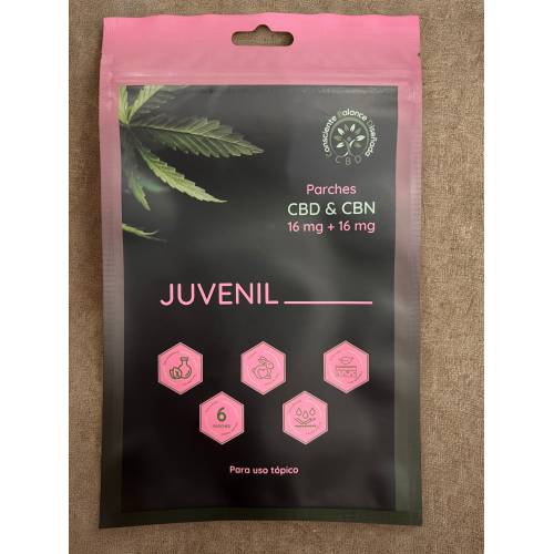 Parches CBD & CBN 16 mg + 16mg |Ganeshi Vital