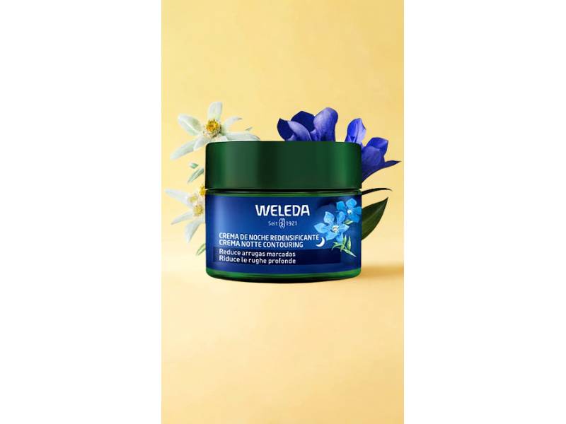 Crema de Noche Redensificante de Genciana Azul y Edelweiss 40 ml |Weleda