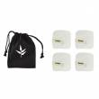 Discos  desmaquillantes reutilizables, bolsa 4uds blanco, de Banbu