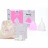 Copa menstrual rosa talla S, de Iriscup
