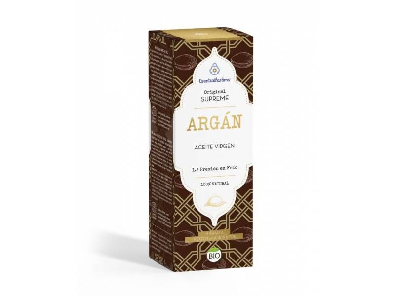 ACEITE VEGETAL VÍRGEN DE ARGÁN BIO 100ml, de Esential'aroms