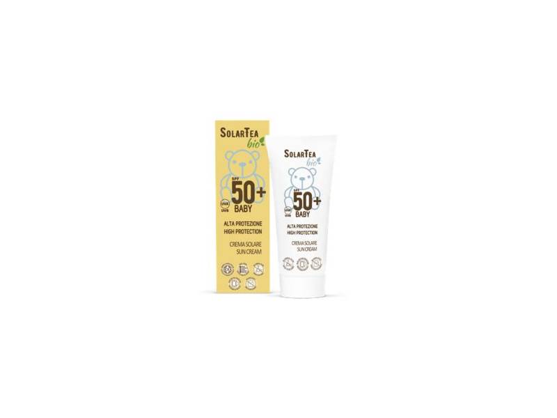 CREMA SOLAR PROTECCIÓN ALTA PARA BEBÉS SPF50+ 100 ml, de SOLARTEA
