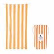 TOALLA 100%RECICLADA LISTAS NARANJAS, de DOCK&BAY