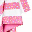 Toalla 100% reciclada CONFETTI ROSA T- XL , de DOCK&BAY
