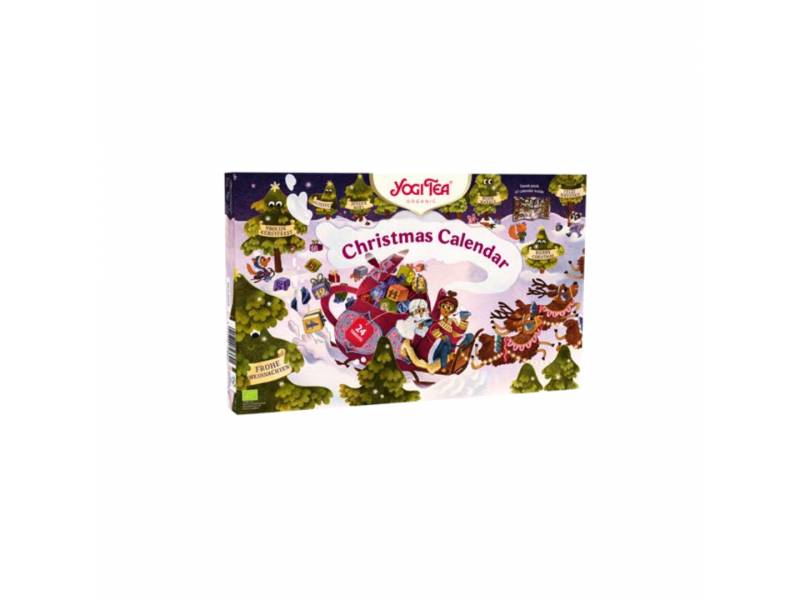 Calendario de adviento (nuevo) 24 bolsitas, de Yogitea