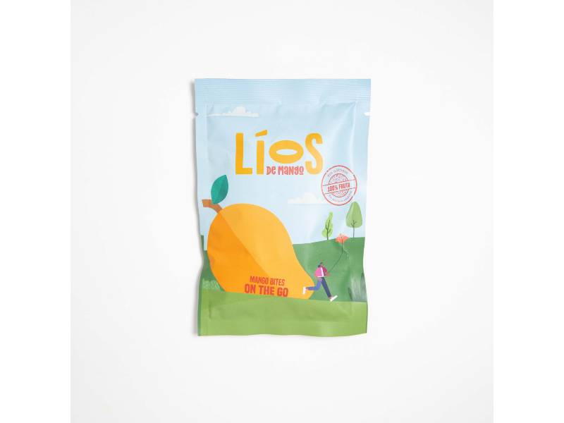 Líos de Mango (Snack Fruta Liofilizada) de Integrana