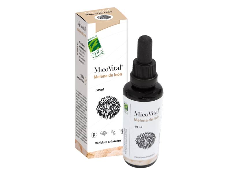 Micovital® Melena de León Extracto Líquido, 50 ml  | 100% Natural